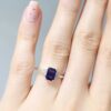Pırlanta 1,17 Ct Pırlanta ve Safir Tasarım Yüzük YZ09322