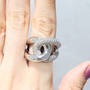 Outlet Pırlanta 1,40 Ct Burgu Tasarım Yüzük