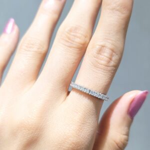 Outlet Pırlanta 0,41 Ct Yarımtur Yüzük