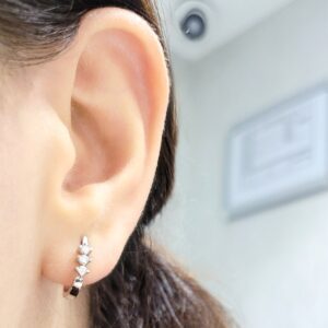 Outlet Pırlanta 0,15 Ct Tria Küpe