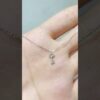 Outlet Pırlanta 0,03 Ct Anahtar Kolye
