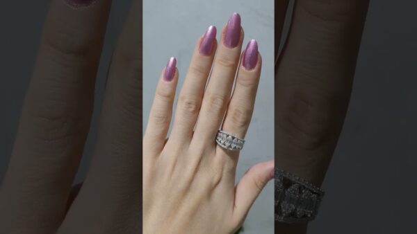 Pırlanta 0,95 Ct Fantezi Baget Yüzük ürün videosu