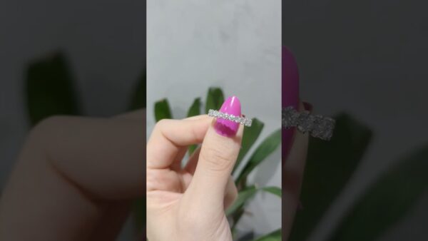 1.33 Ct Half-Eternity Diamond Ring product video