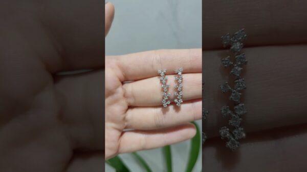 Pırlanta 0,50 Ct Fantezi Küpe ürün videosu