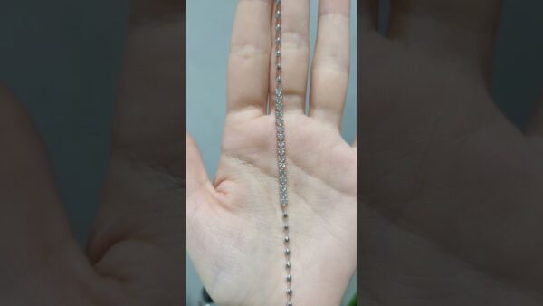 Pırlanta 0,90 Ct Zarif Mini Suyolu Bileklik ürün videosu