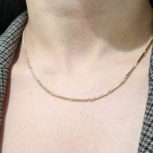 Outlet Pırlanta 0,86 Ct Zarif Kolye KL02779