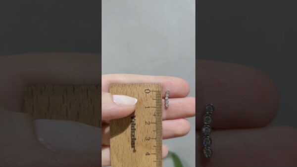 0.05 Ct Five-Stone Diamond Single Earring product video