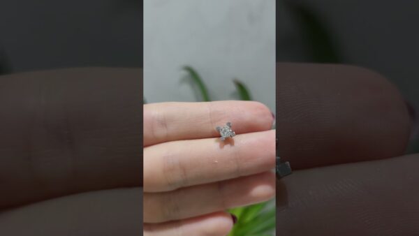 0.30 Ct HRD-Certified Solitaire Diamond Single Earring product video