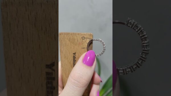 Pırlanta 0,80 Ct Halka Küpe ürün videosu