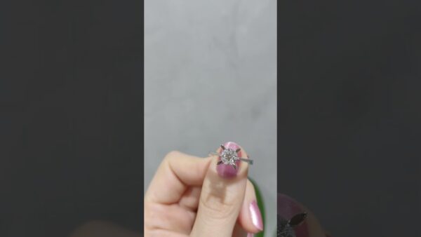 0.92 Ct D-Colour HRD-Certified Solitaire Diamond Ring product video