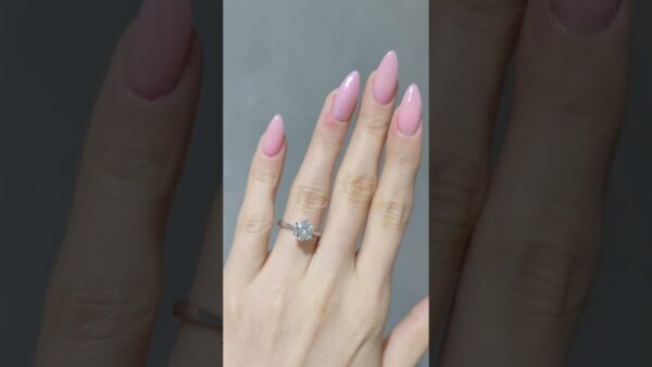 Pırlanta 1,40 Ct IGI Sertifikalı Tektaş Yüzük ürün videosu