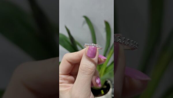 0.27 Ct Half-Eternity Diamond Ring product video