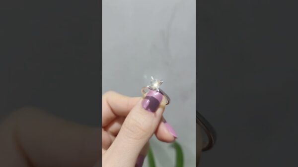 Outlet Pırlanta 0,74 Ct HRD Sertifikalı Tektaş Yüzük ürün videosu