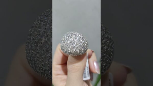 Outlet Pırlanta 8,55 Ct Fantezi Yüzük ürün videosu