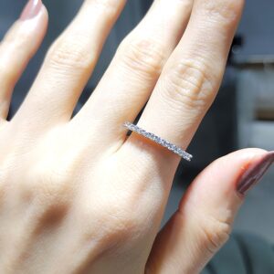 Pırlanta 0,29 Ct Yarımtur Yüzük YZ09928