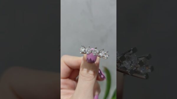 Pırlanta 1,92 Ct E-F Renk Beştaş Yüzük ürün videosu