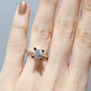 Outlet Pırlanta 1,01 Ct HRD Sertifikalı Tektaş Yüzük YZ09938