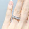Pırlanta 1,12 Ct Yarımtur Yüzük YZ09915