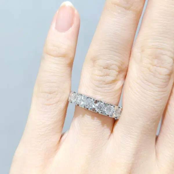 Outlet Pırlanta 1,12 Ct Yarımtur Yüzük YZ09915