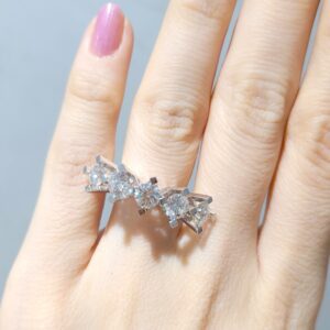 Outlet Pırlanta 2,50 Ct E Renk GIA Sertifikalı Beştaş Yüzük YZ10157