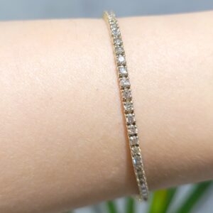 Outlet Pırlanta 2,79 Ct Suyolu Bileklik BL01313