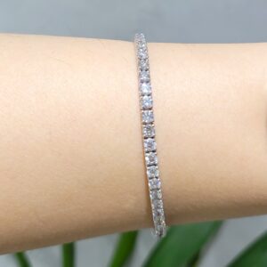 Outlet Pırlanta 5,12 Ct Suyolu Bileklik BL01294