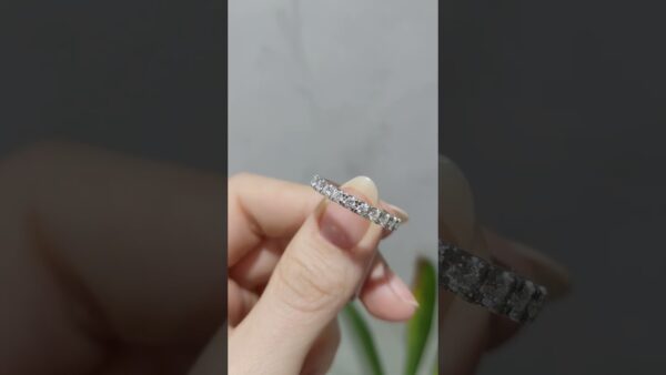 0.99 Ct Eternity Diamond Ring product video