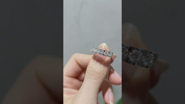 1.12 Ct Half-Eternity Diamond Ring product video