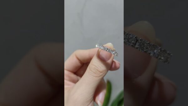 1.18 Ct Half-Eternity Diamond Ring product video