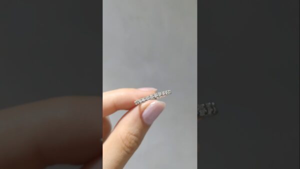 0.37 Ct Half-Eternity Diamond Ring product video