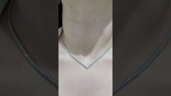 2.08 Ct Tennis Diamond Necklace product video