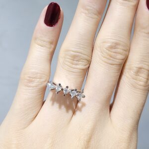 Outlet Pırlanta 0,33 Ct Beştaş Yüzük