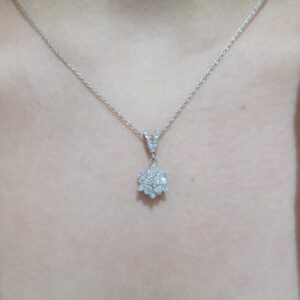 Outlet Pırlanta 0,81 Ct Kolye