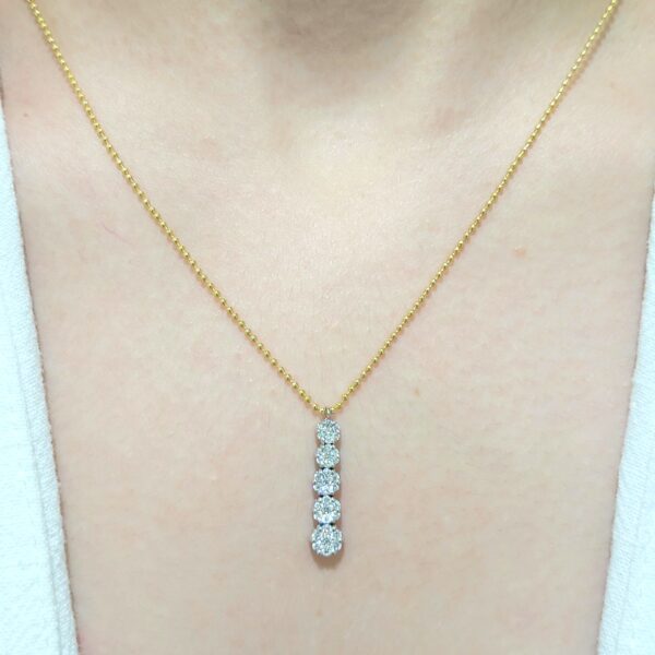 0.30 Ct Designer Diamond Necklace — image 1