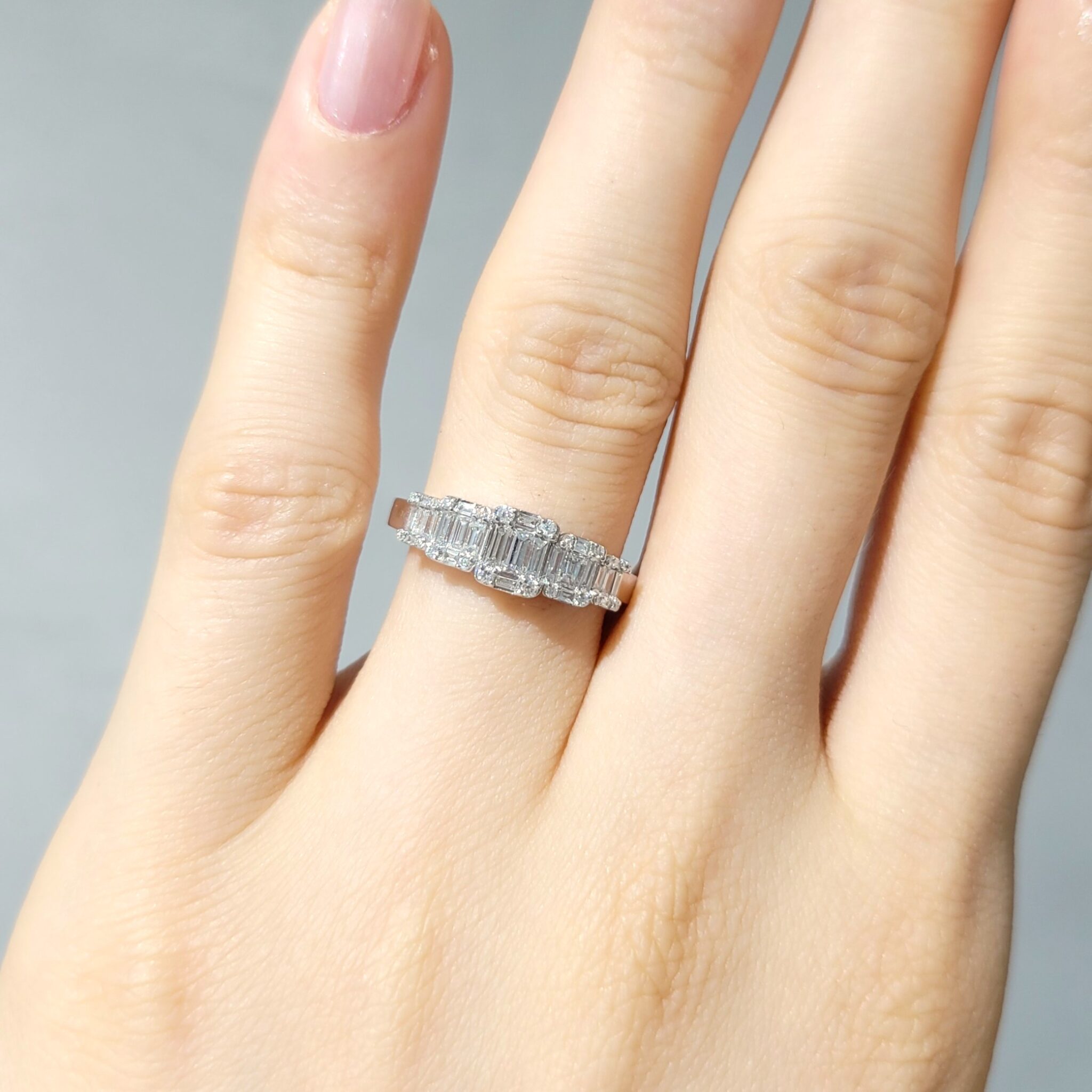 Outlet Pırlanta 0,56 Ct Fantezi Yüzük