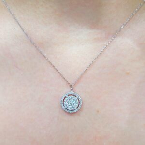 Outlet Pırlanta 0,56 Ct Kolye KL02869