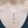 Outlet Pırlanta 0,60 Ct Tasarım Tria Kolye KL02877