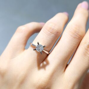 Outlet Pırlanta 0,70 Ct GIA Sertifikalı Tektaş Yüzük YZ10070