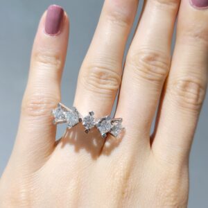 Outlet Pırlanta 1,75 Ct GIA Sertifikalı Beştaş Yüzük YZ10152