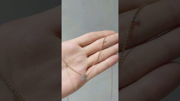 Pırlanta 0,20 Ct Fantezi Kolye ürün videosu