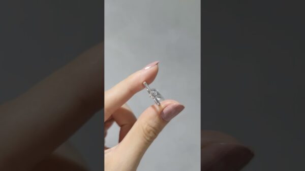 Pırlanta 0,30 Ct D Renk HRD Sertifikalı Tektaş Yüzük ürün videosu