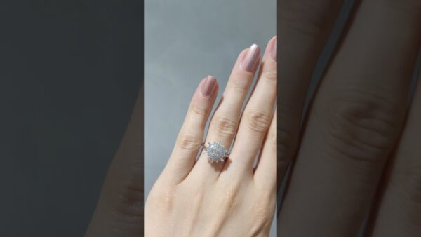 0.39 Ct Baguette Designer Diamond Ring product video