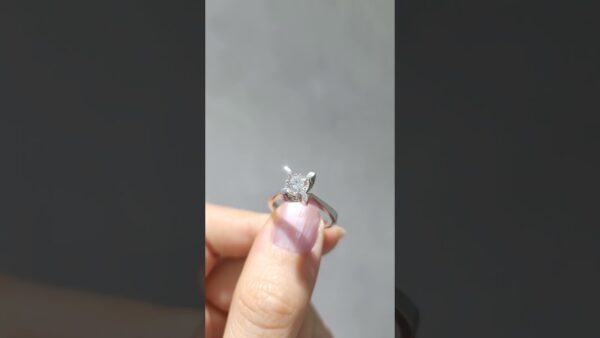 0.70 Ct GIA-Certified Solitaire Diamond Ring product video