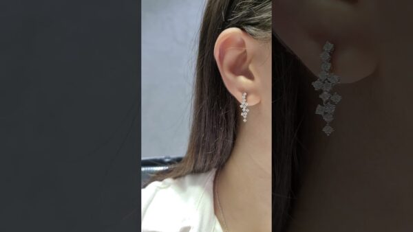 Pırlanta 0,72 Ct Fantezi Küpe ürün videosu