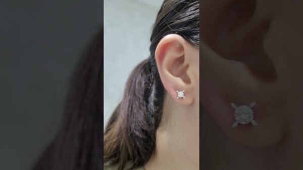 0.80 Ct GIA-Certified Solitaire Diamond Earrings product video