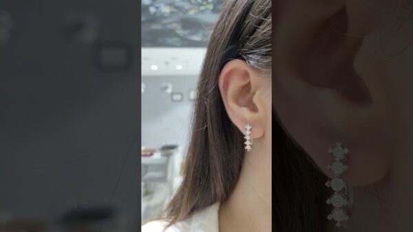 Pırlanta 0,82 Ct Beştaş Küpe ürün videosu