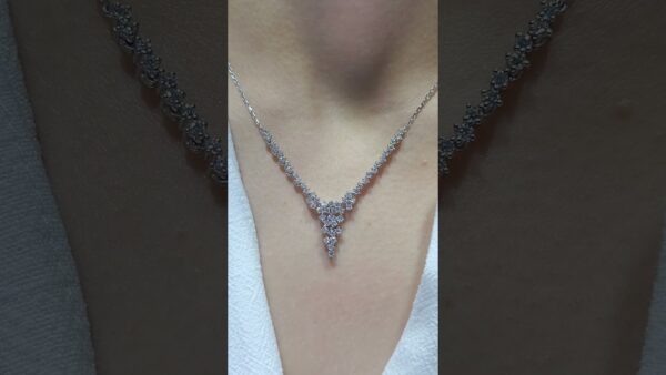 1.24 Ct Fancy Diamond Necklace product video