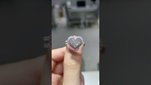 1.57 Ct Heart Diamond Ring product video
