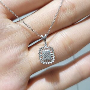 Outlet Pırlanta 0,05 Ct Fantezi Kolye