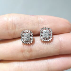 Outlet Pırlanta 0,11 Ct Fantezi Küpe